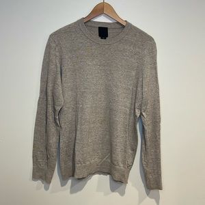 Tan crew neck sweater